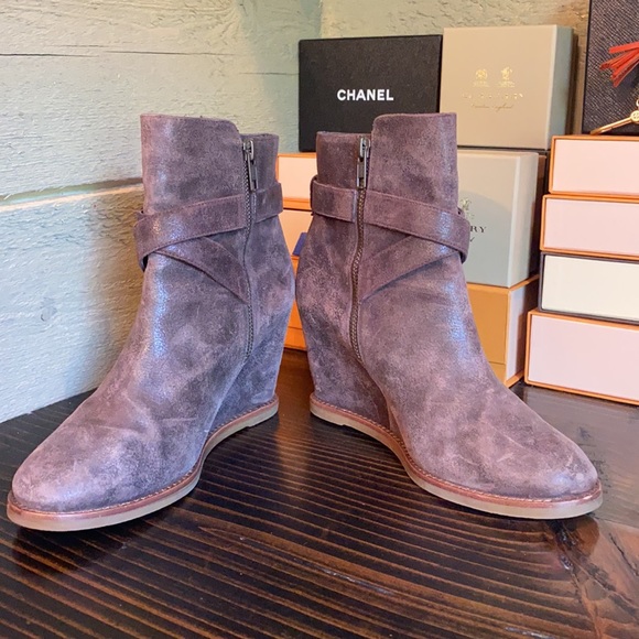 Johnston & Murphy wedge leather booties - Picture 8 of 17